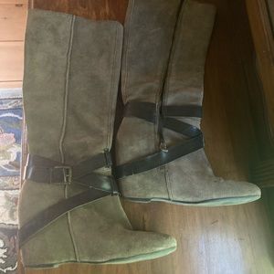 Suede Franco Sarto tall boots